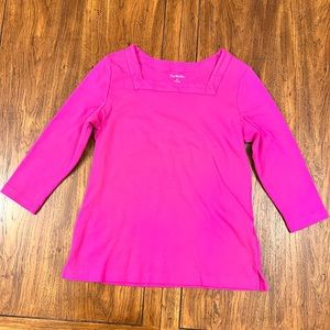 Kim Rogers 3/4 Sleeve Tee- Size Medium